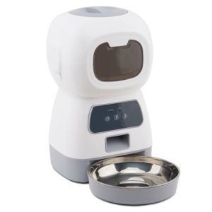 Alimentador automático inteligente para mascotas