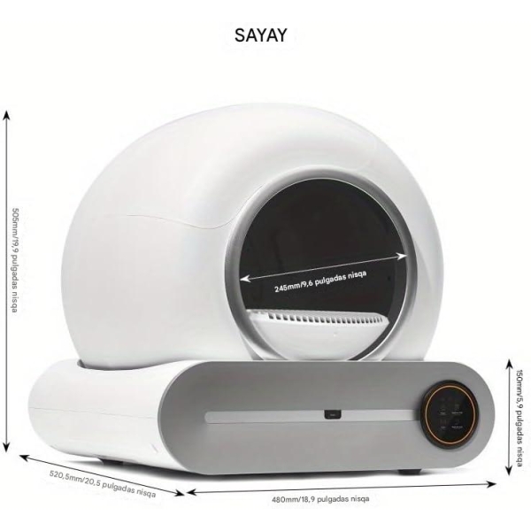 Litera para gatos automática - Imagen 4