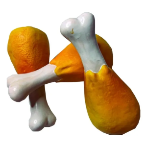 Juguete Para Mascotas Mordible Con Forma Pata Con Hueso