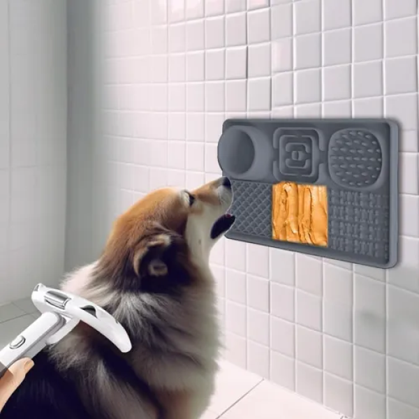 Comedero Y Bebedro Lento Interactivo Colgable Para Perros - Imagen 4