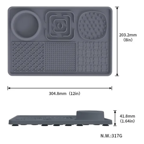 Comedero Y Bebedro Lento Interactivo Colgable Para Perros - Imagen 2